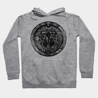 Viborg Denmark Manhole Cover Hoodie